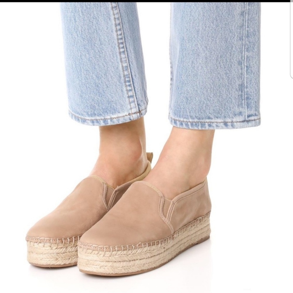 Sam Edelman carrin espadrilles platform 10